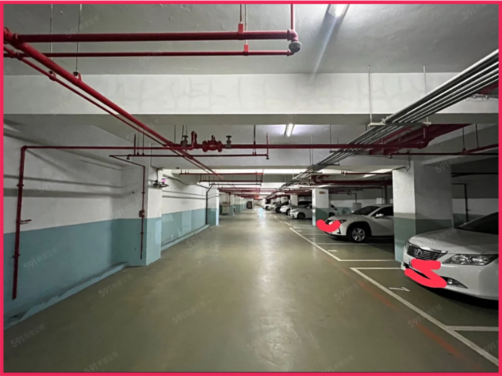 優質社區獨立產權坡道平面車位 - 停車市場