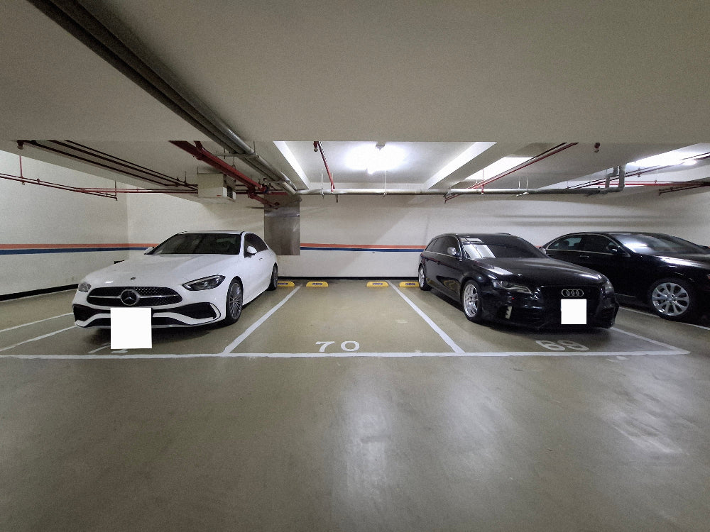 社區B2地下停車場、大車位