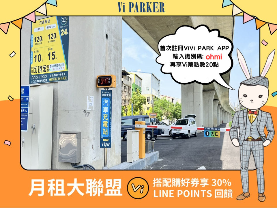 ViVi PARK-Acon-eco台中栗林停7停車場