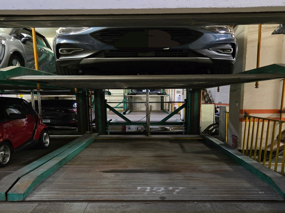 台南長億城B區,機械車位上層