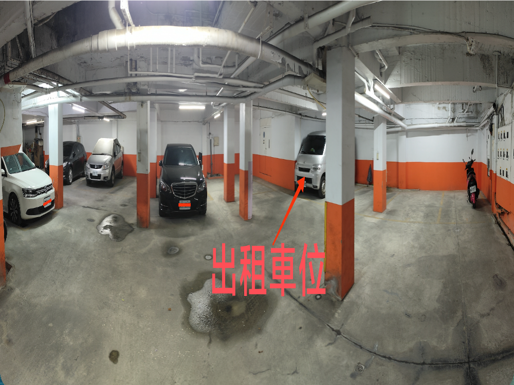 武昌停車場，地下一樓平面車位