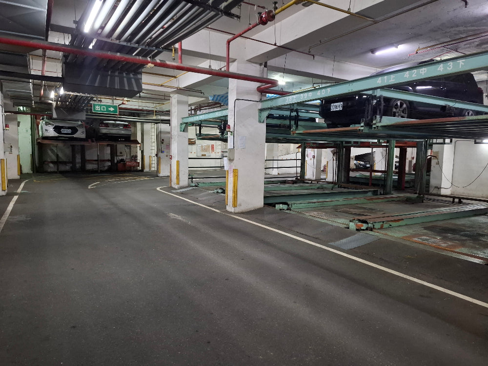 靠近林口舊街市場的林口國寶社區，坡道機械，可停休旅車含管理費