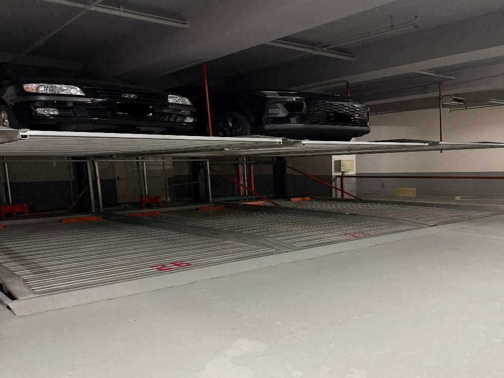 安家卡爾頓社區，坡道機械車位出租