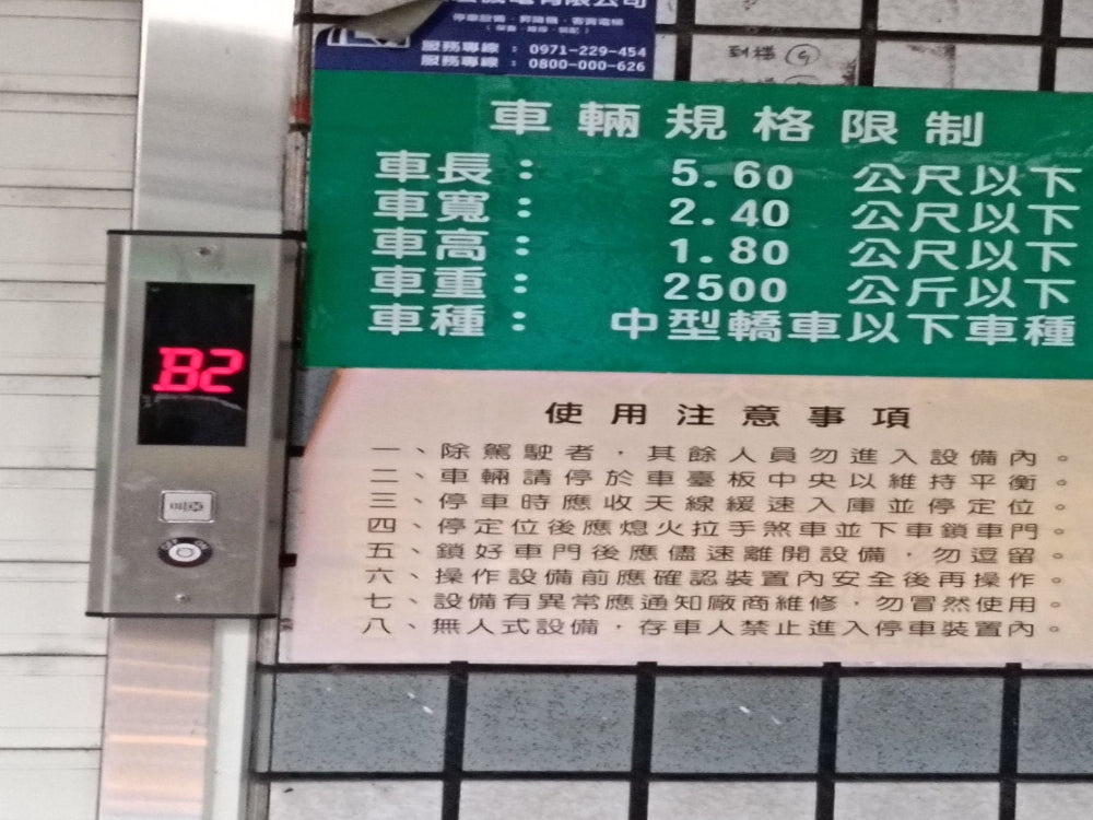 桃園景福宮附近 地下平面車位